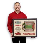 Arkansas Donald W Reynolds Razorback Stadium Wall Art